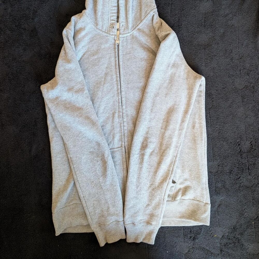 Hollister-co Women's Grey Hoodie